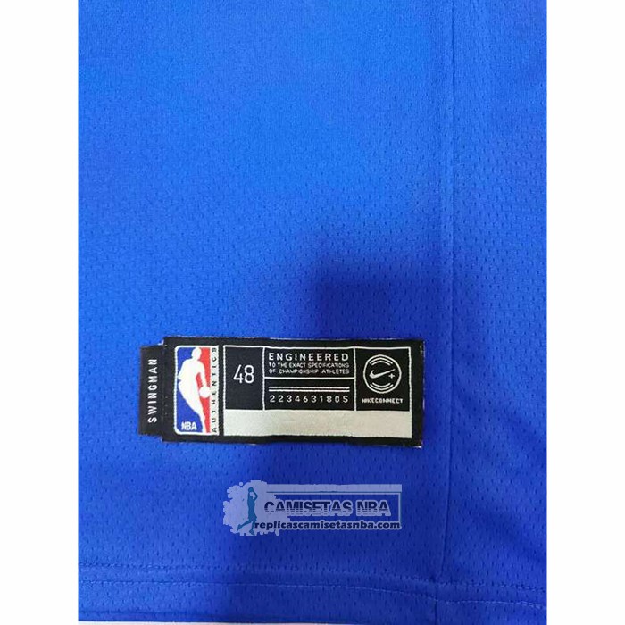 Camiseta Los Angeles Lakers Russell Westbrook NO 0 Hardwood Classic 2021-2022 Azul